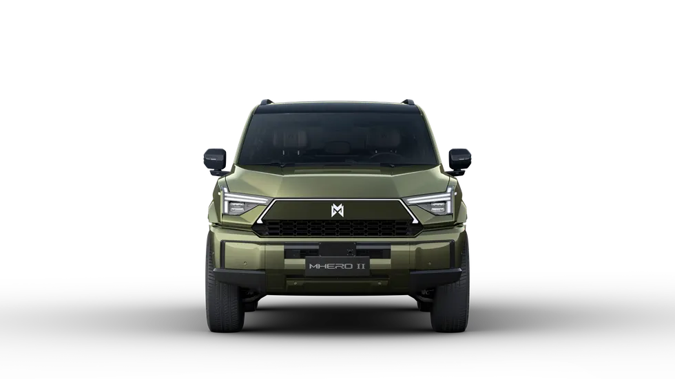 Frontal del MHERO 2 en color verde