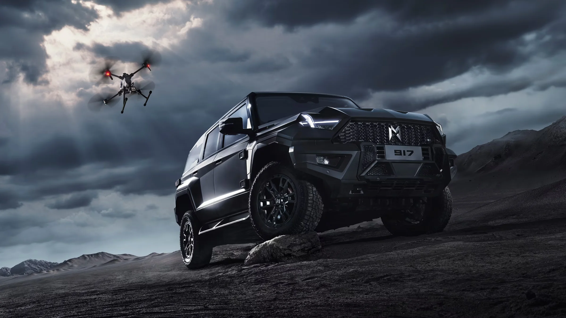 MHERO 1 en escenario off-road